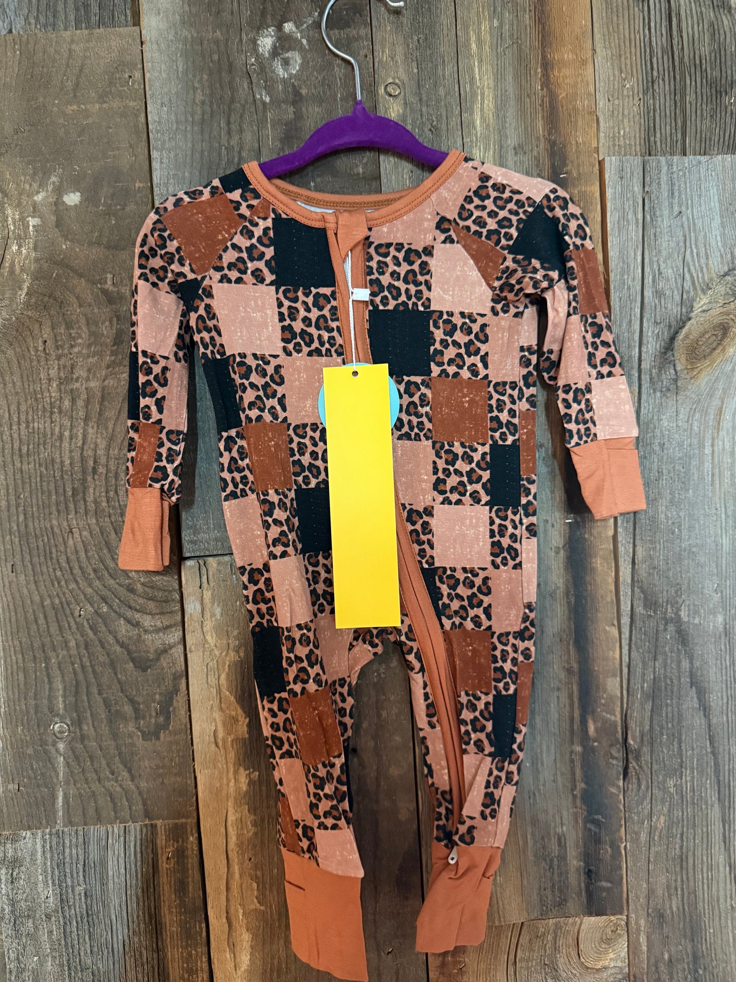 Leopard Patch Bamboo Sleeper