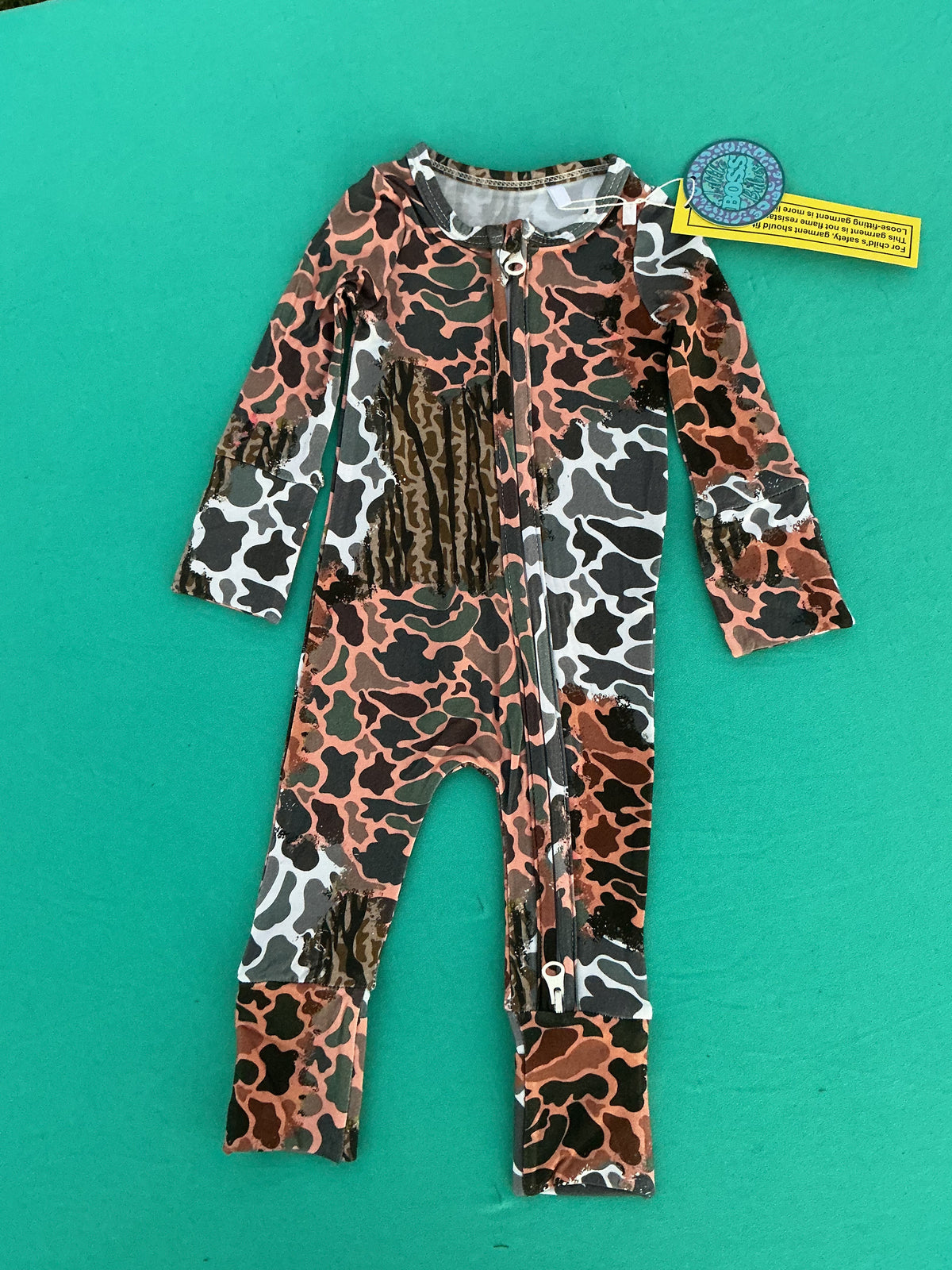 Camo Patch Bamboo Sleeper