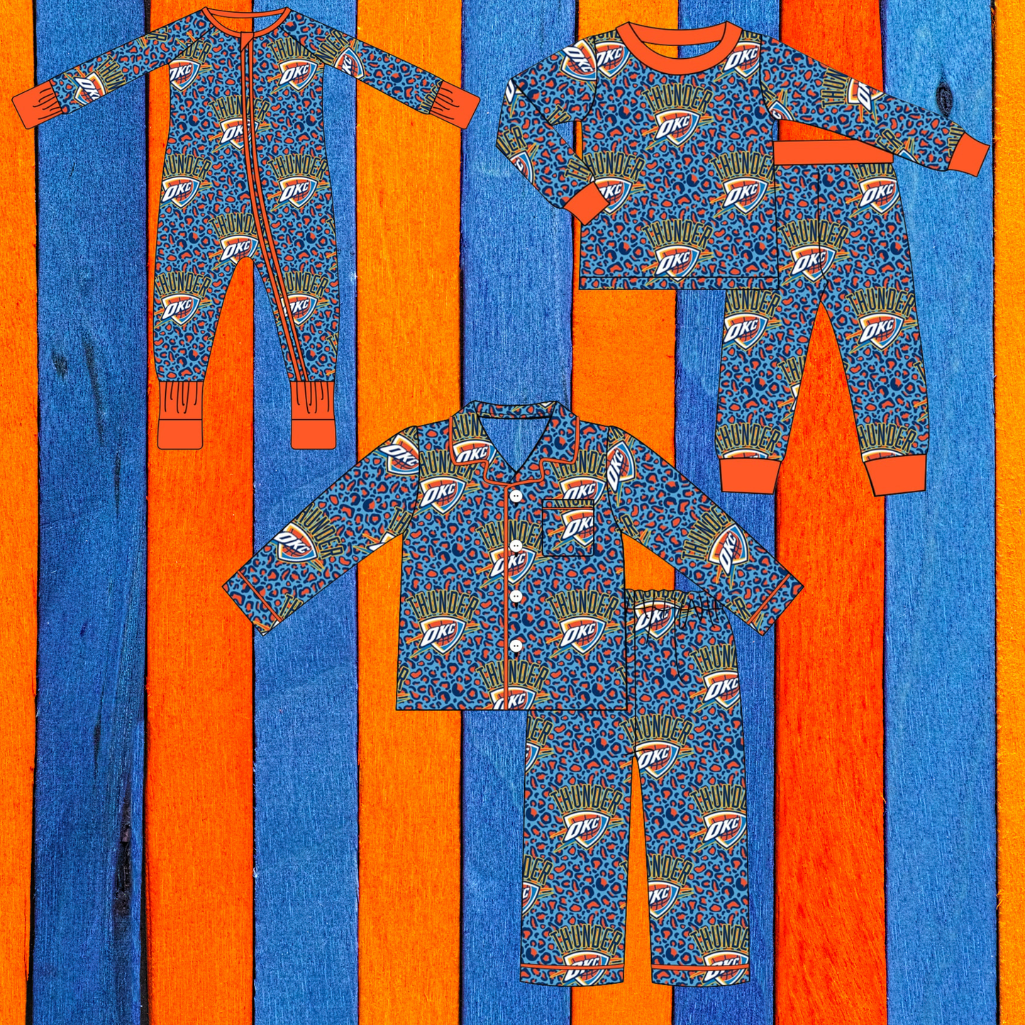 Pre Order OKC Leopard Bamboo Sleeper