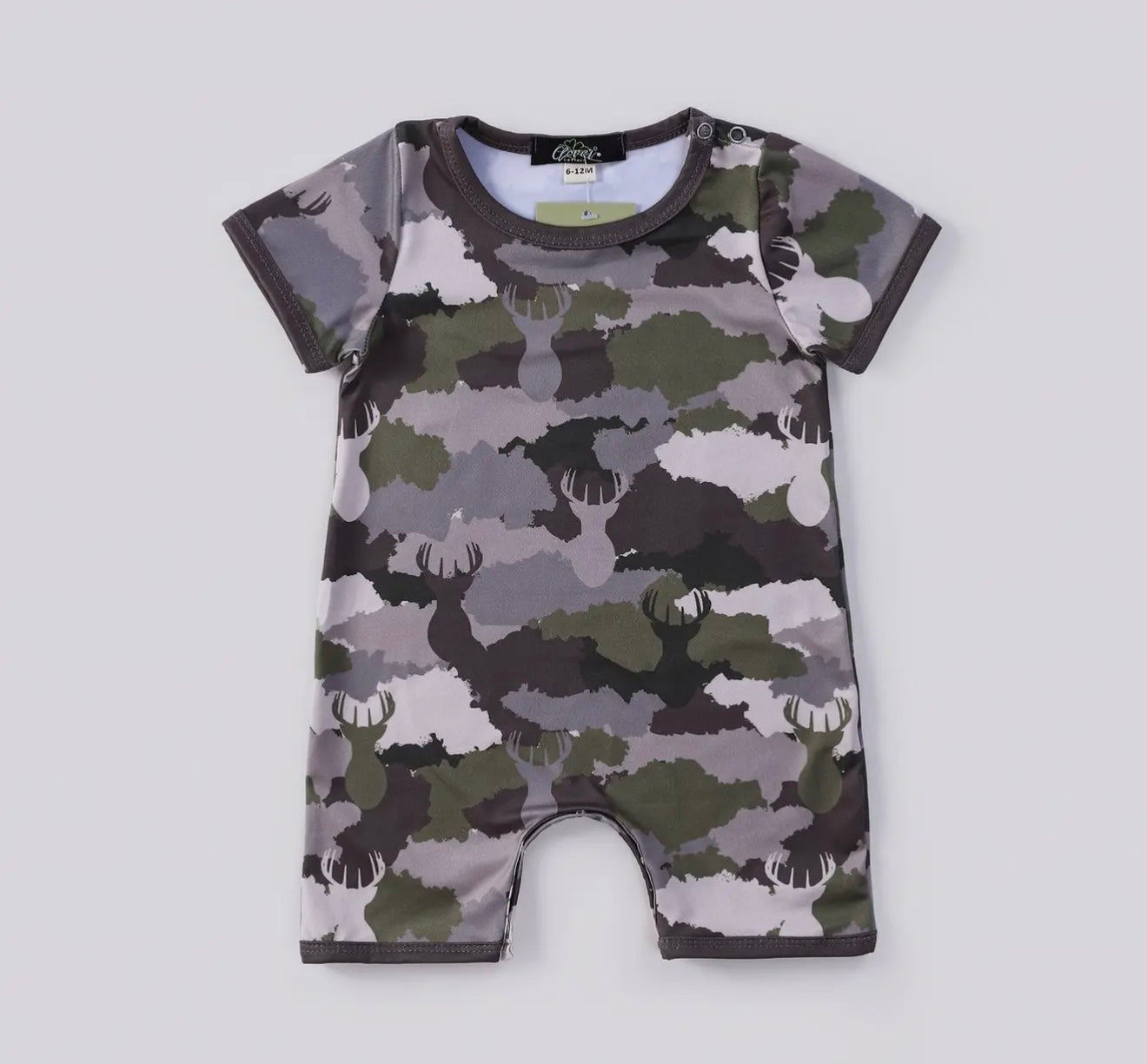 Camo Deer Romper