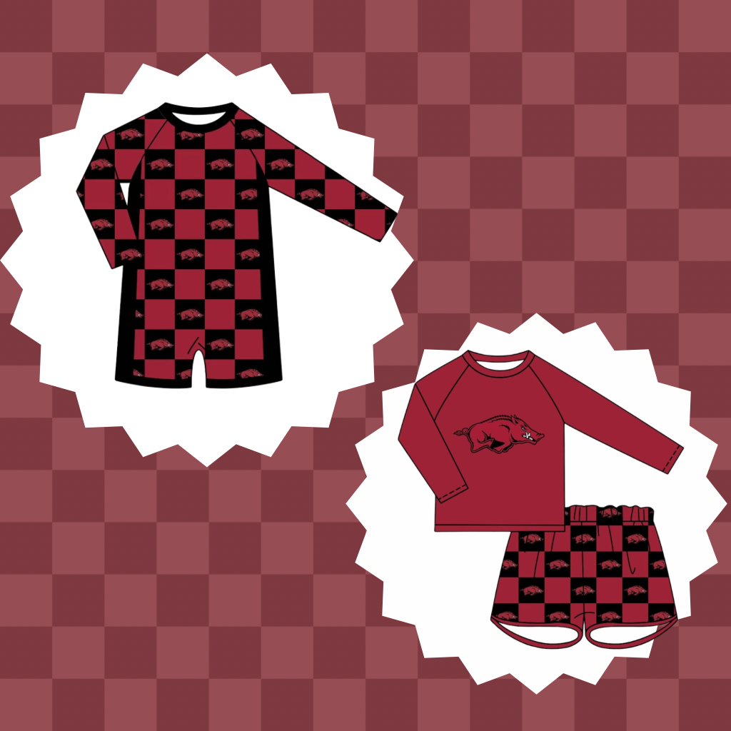 AR Checker Swim Styles