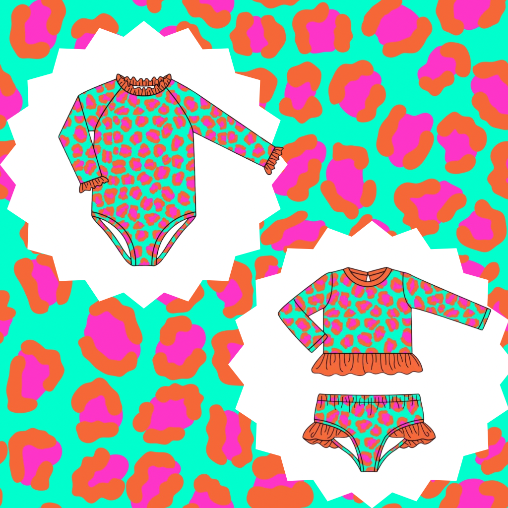 Sunset Safari Swim Styles