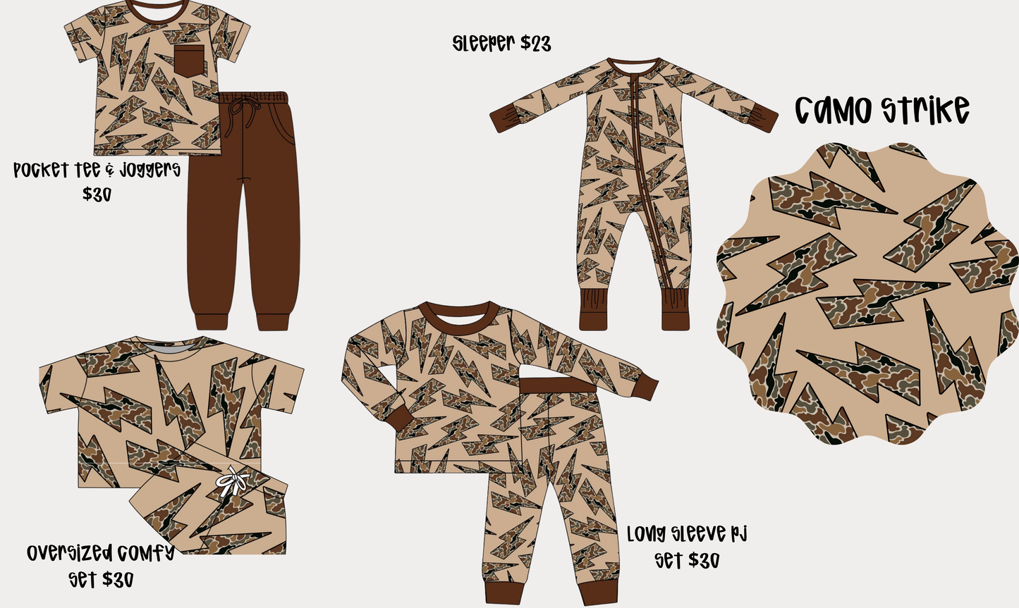 Camo Strike Bamboo Pre Order