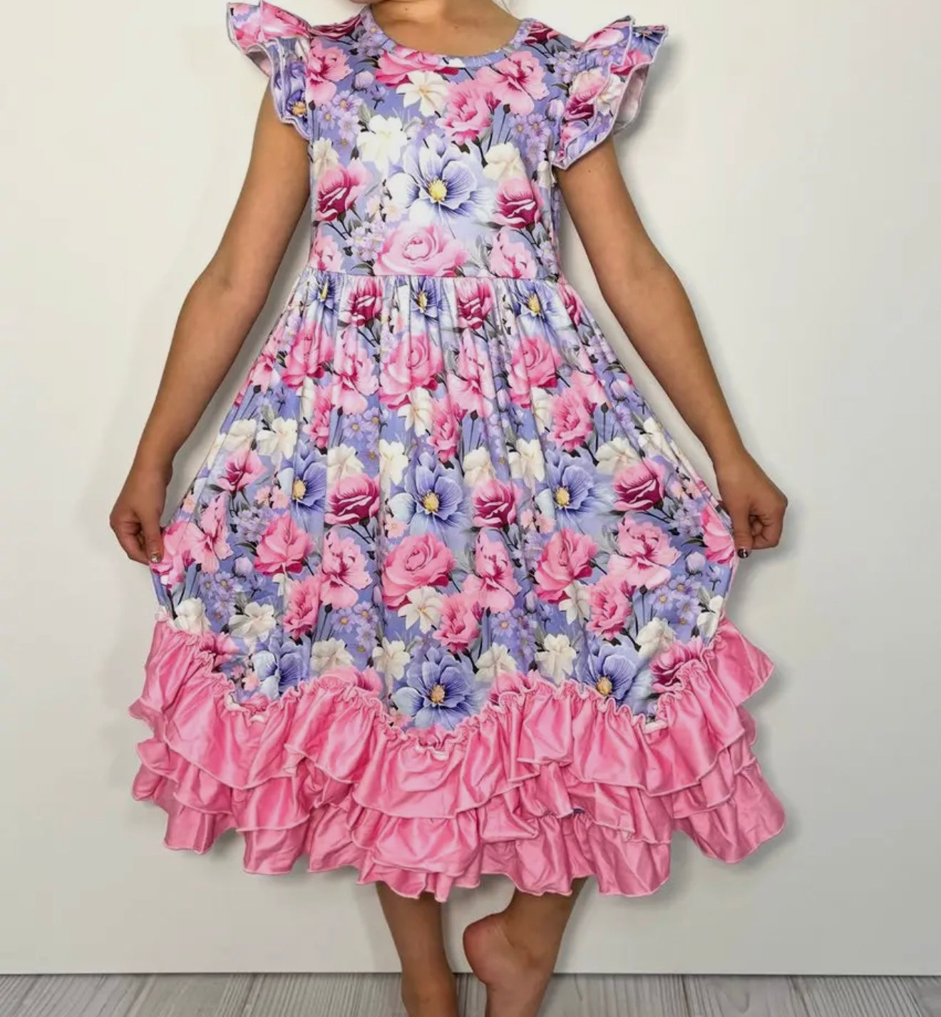 Lavender Garden Dress