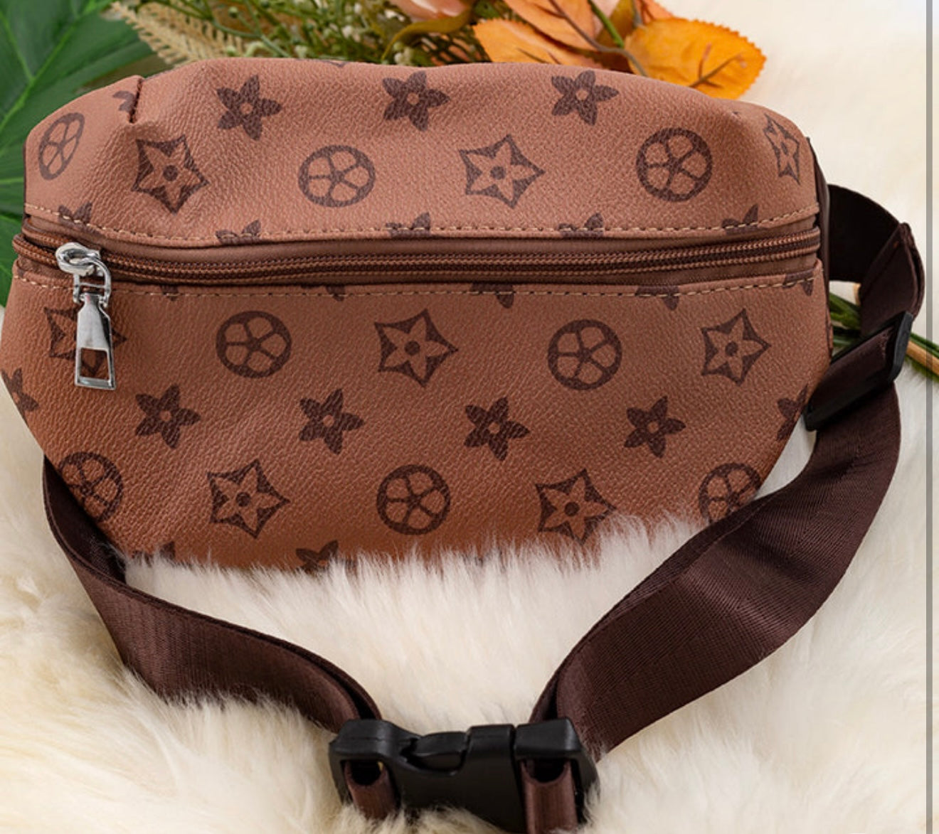 Light Brown Crossbody Bag