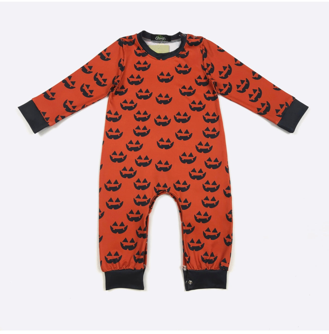 Pumpkin Face Romper