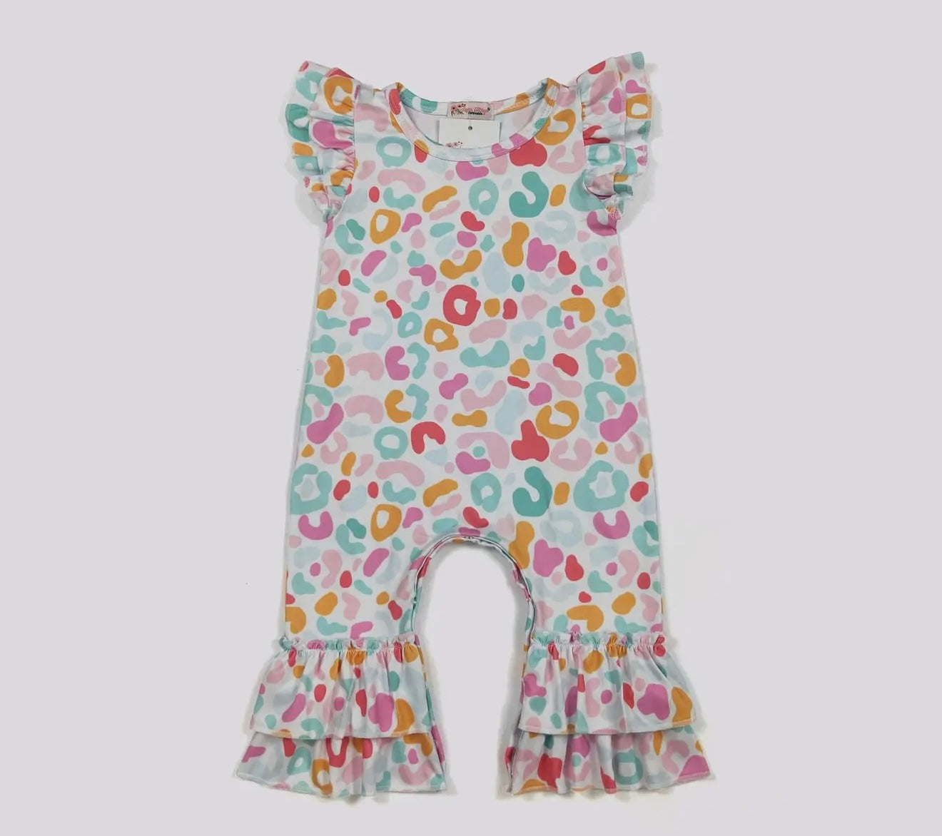 Leopard Sprinkles Romper