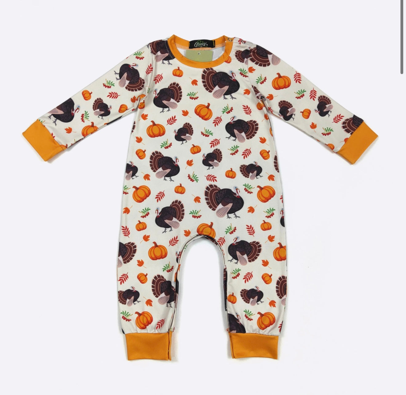 Turkey Boy Romper