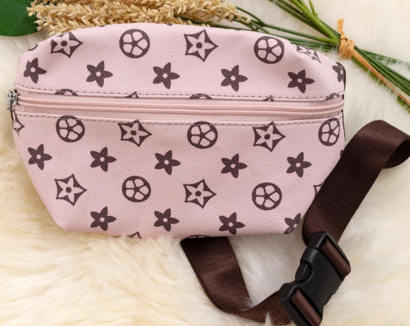 Light Pink Cross Body Bag