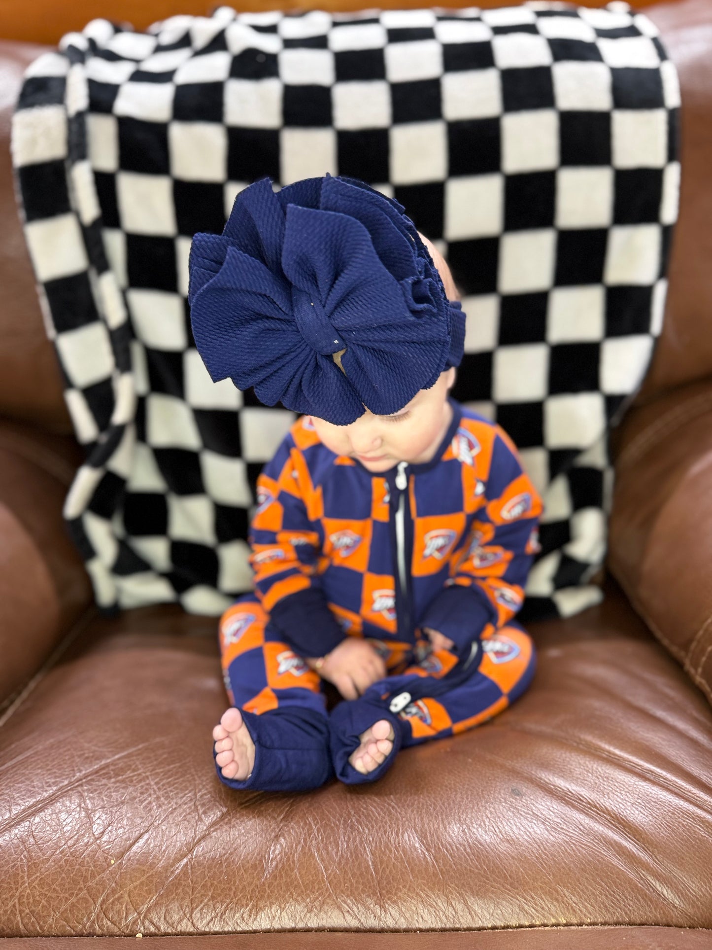 Dark Checkered Thunder Bamboo Sleeper