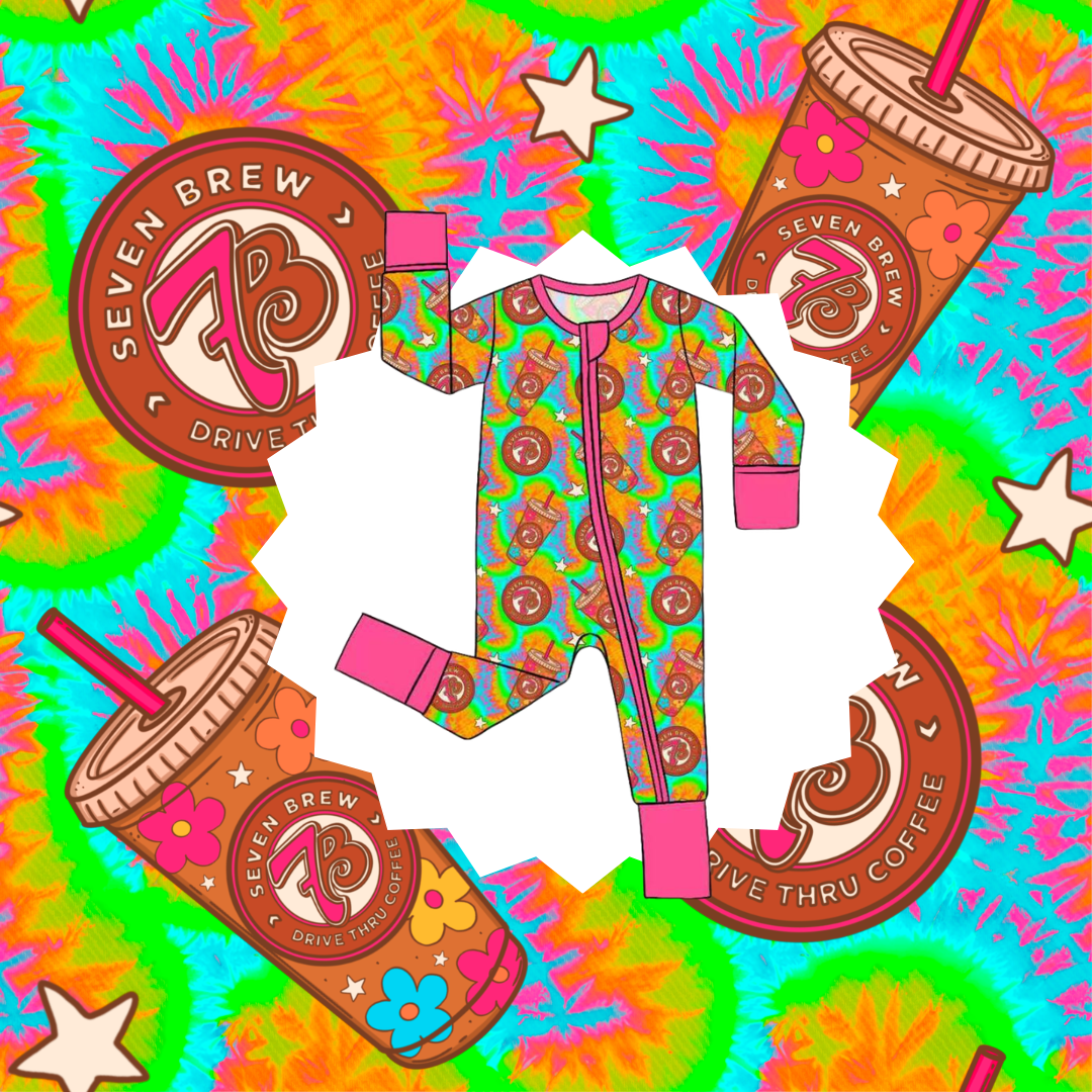 Tie Dye 7 Brew Bamboo PRE ORDER ETA MID APRIL