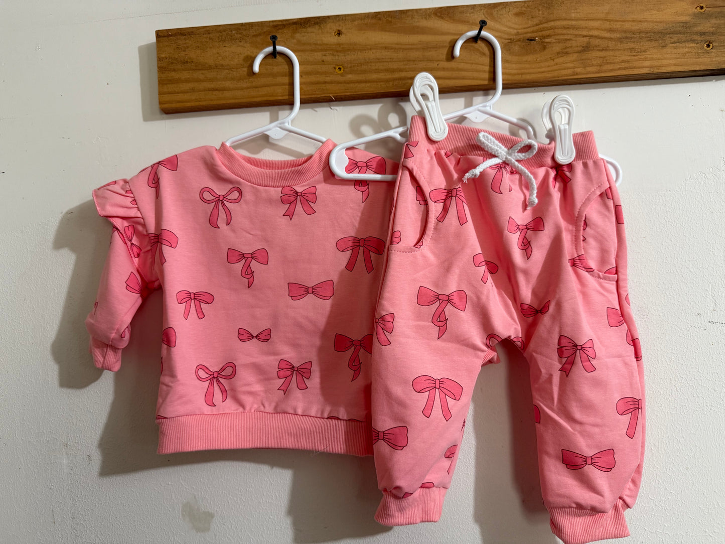 Coquette Bow Jogger Set