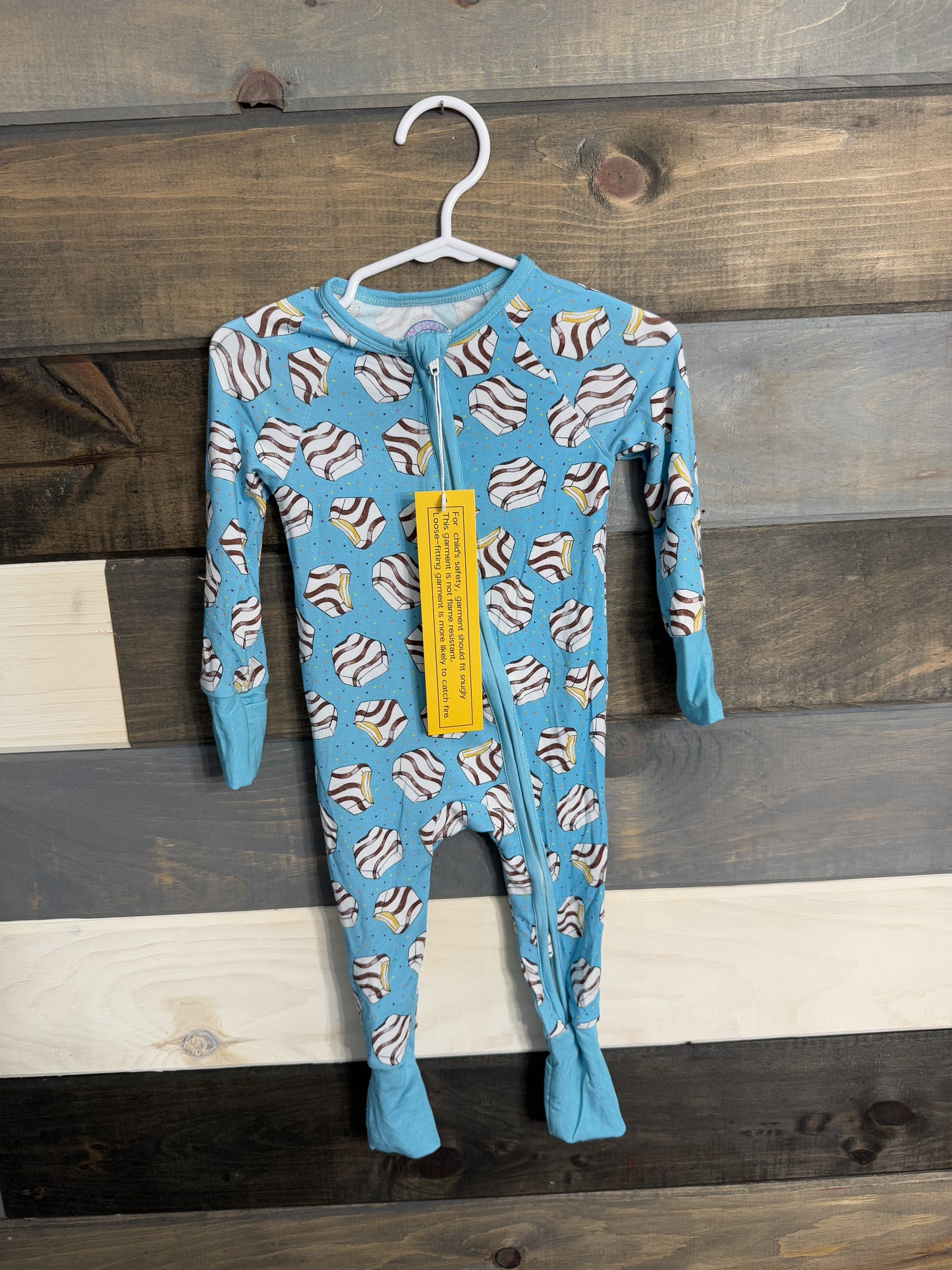 Striped Cake Bamboo Sleeper