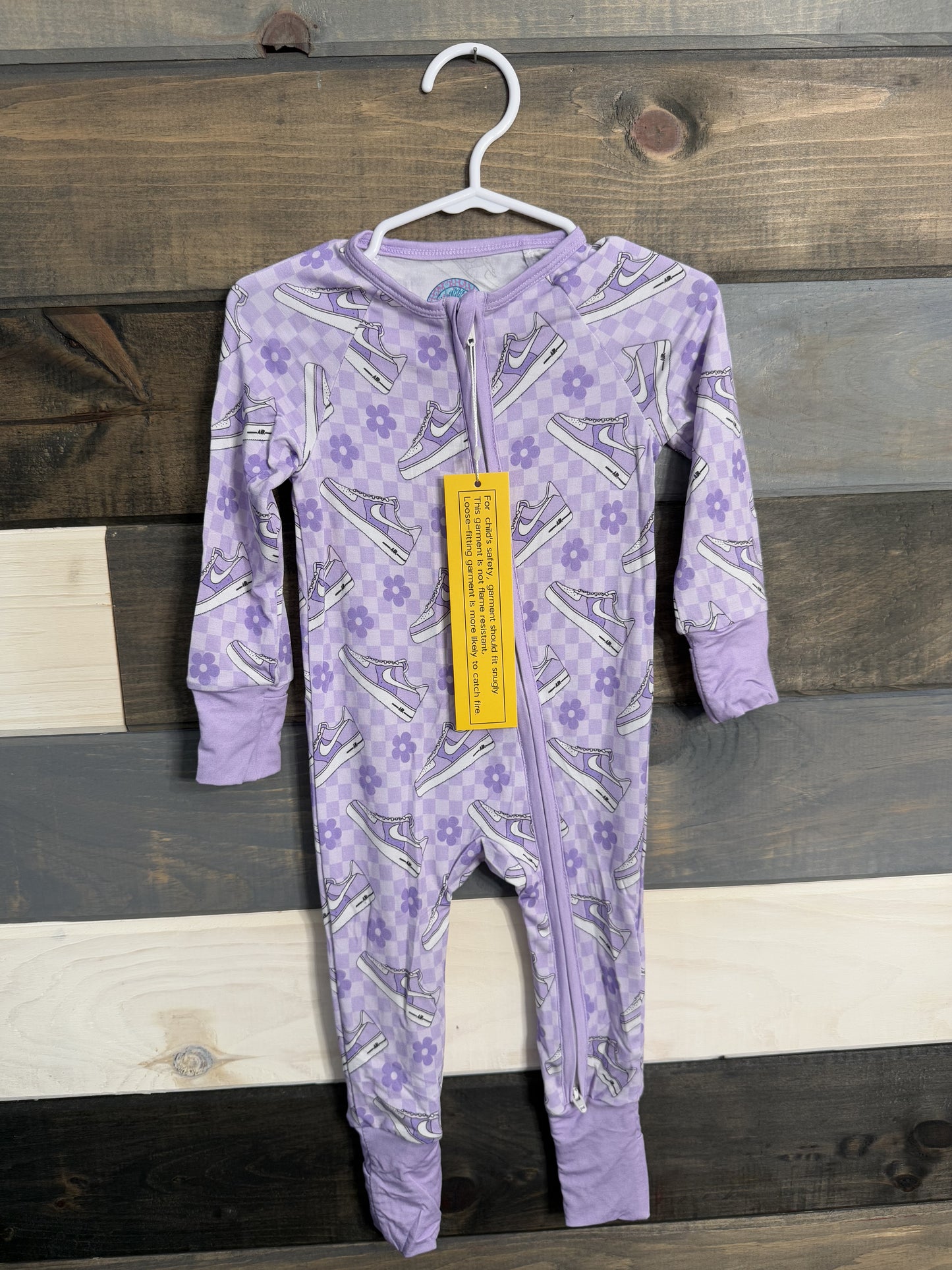 Purple Sneaker Bamboo Sleeper