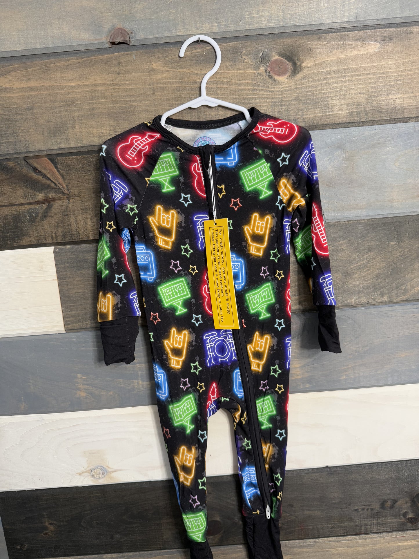 Neon Rockstar Bamboo Sleeper