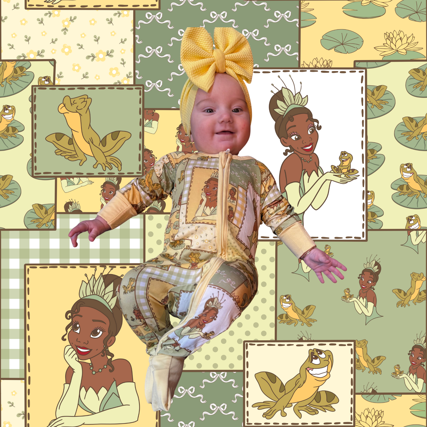 Tiana Patchwork Bamboo Sleeper