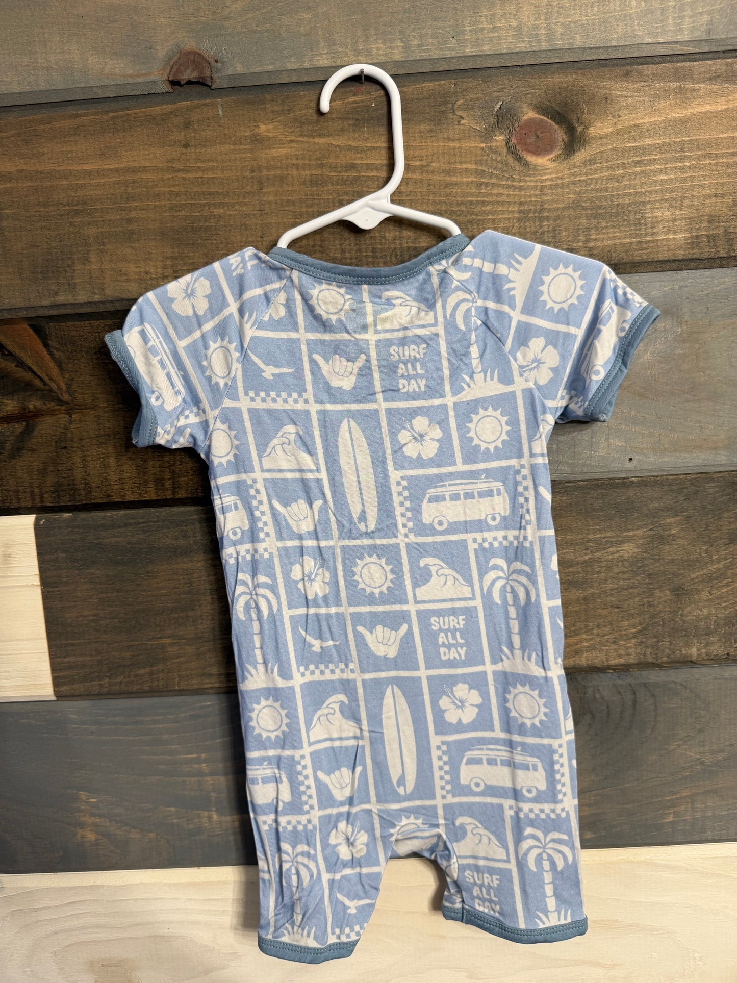 Beach Bamboo Shortie Romper