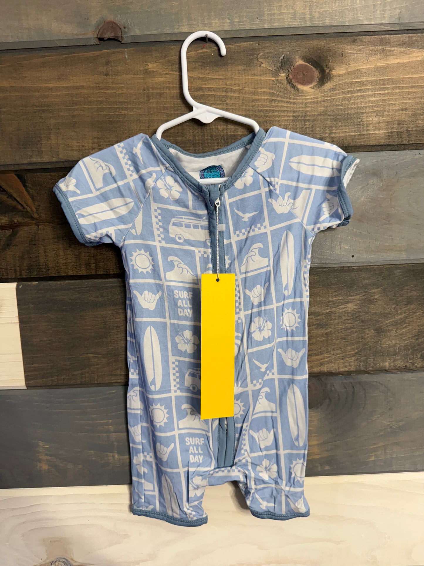 Beach Bamboo Shortie Romper