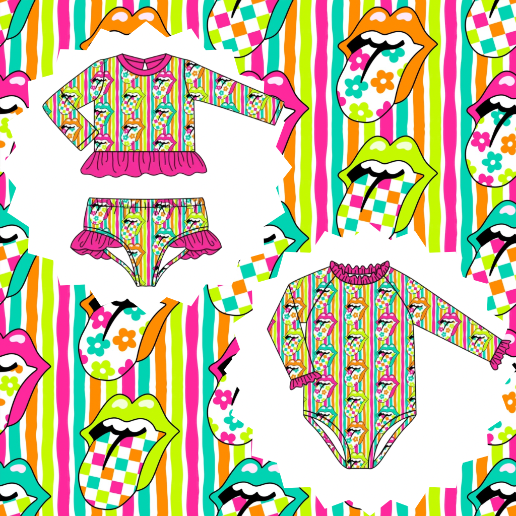 Neon Tongues Swim Styles