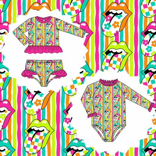 Neon Tongues Swim Styles