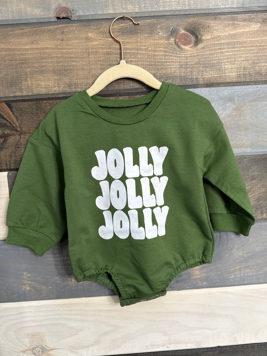 Jolly Green Romper