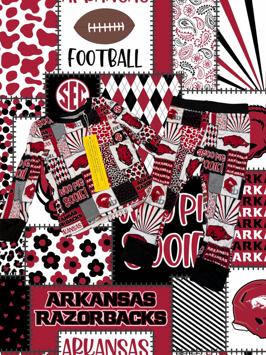 AR Patchwork Bamboo Pajama Set