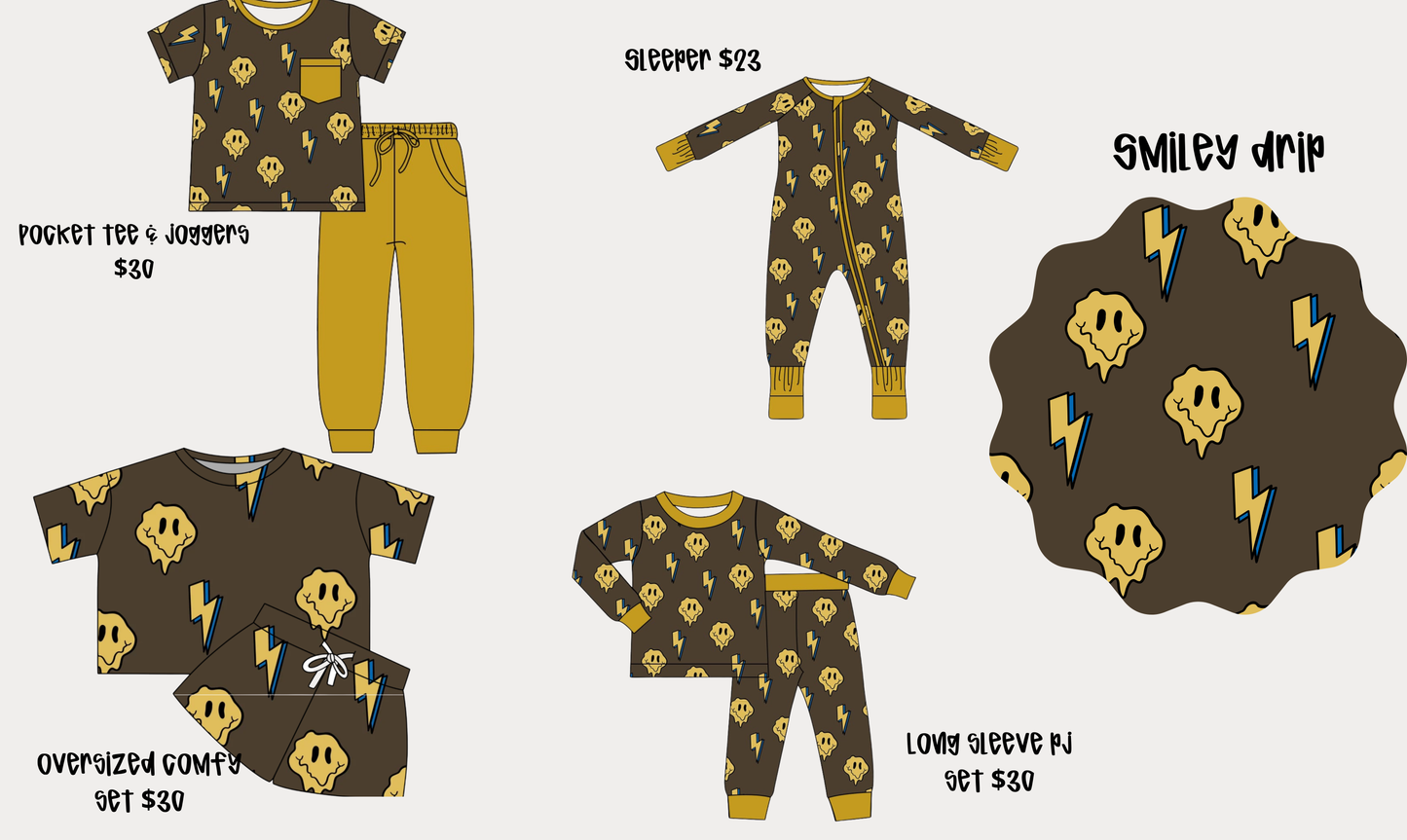 Smiley Drip Bamboo Pre Order