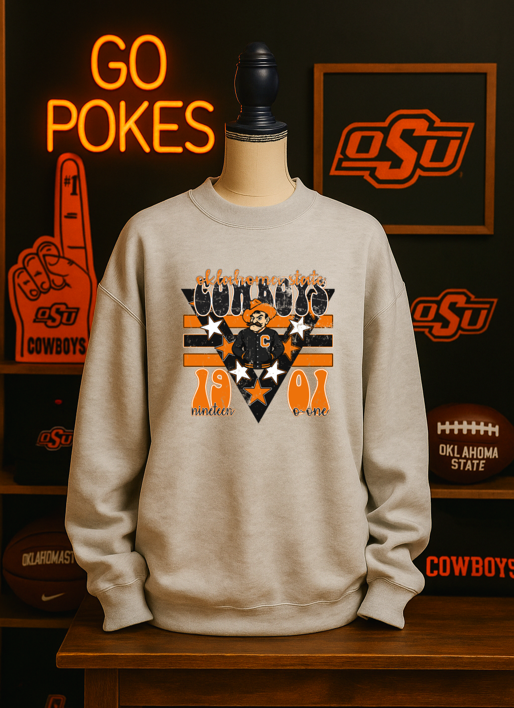 Varsity Ok State Youth Styles