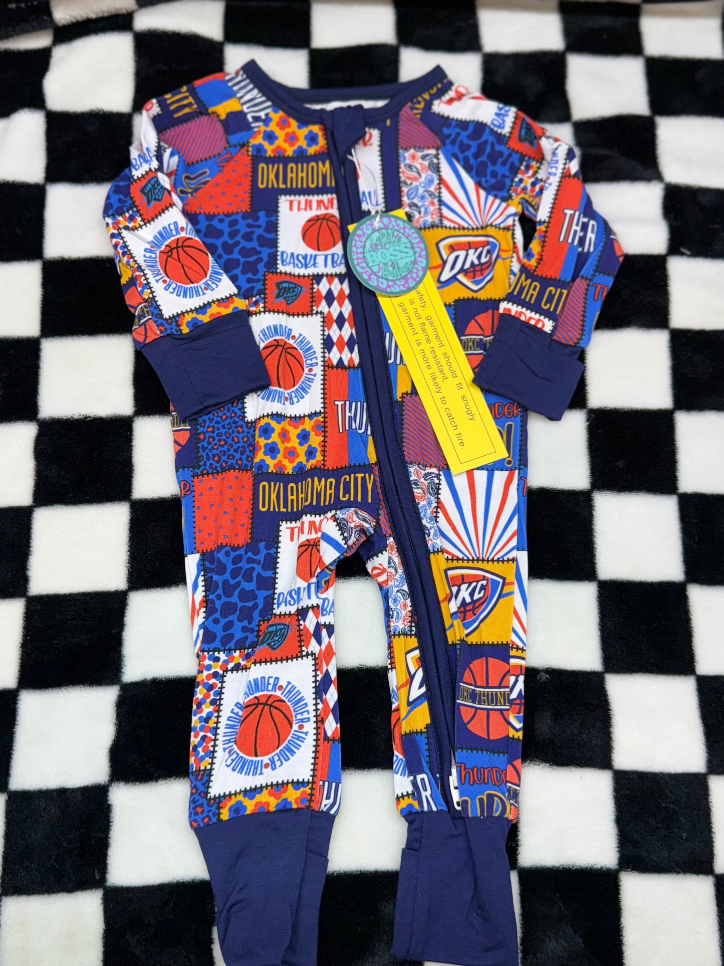 Thunder Patchwork Bamboo Sleeper
