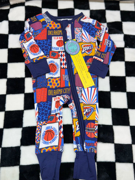 Thunder Patchwork Bamboo Sleeper