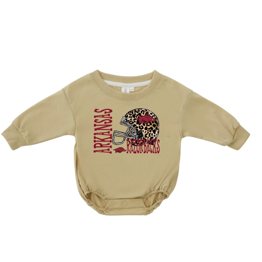 Razorbacks Leopard Helmet Infant Styles