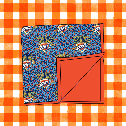 Pre order OKC Leopard Bamboo Blanket