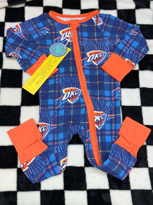 Plaid Thunder Bamboo Sleeper