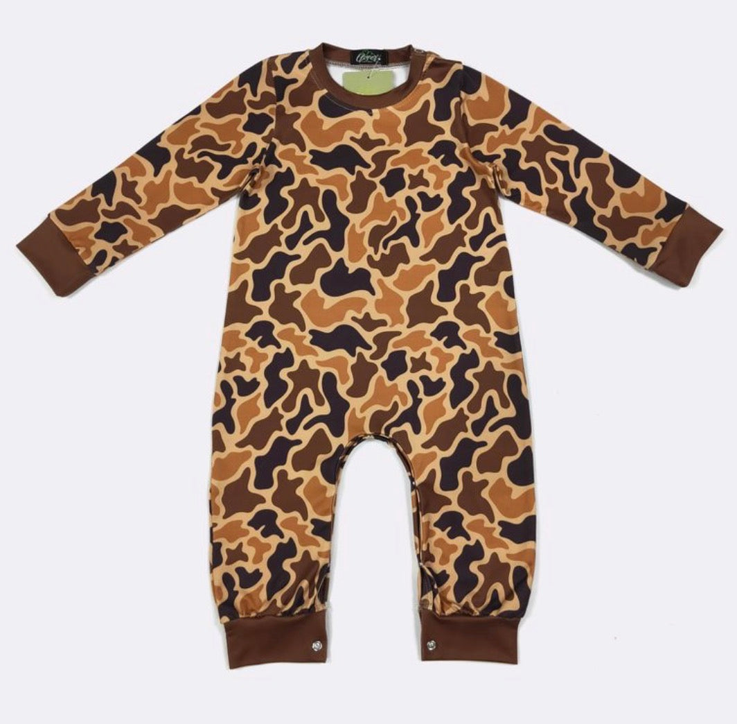 Muddy Camo Romper