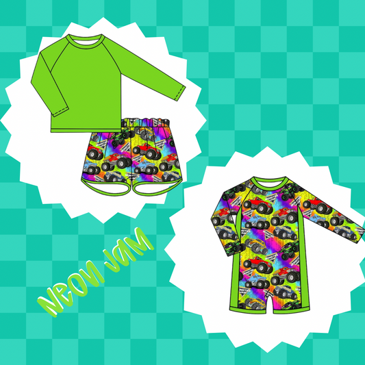 Neon Jam Swim Styles