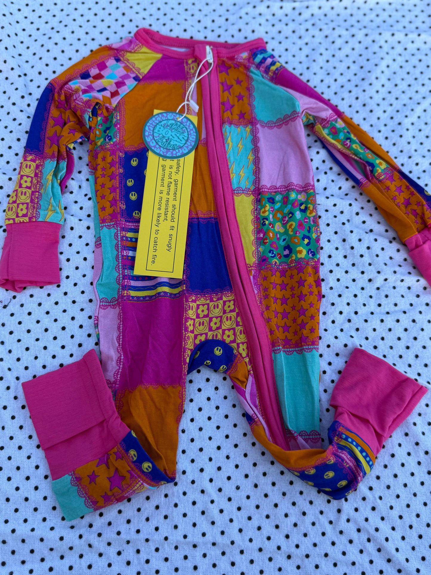 Groovy Girly Patchwork Bamboo Sleeper