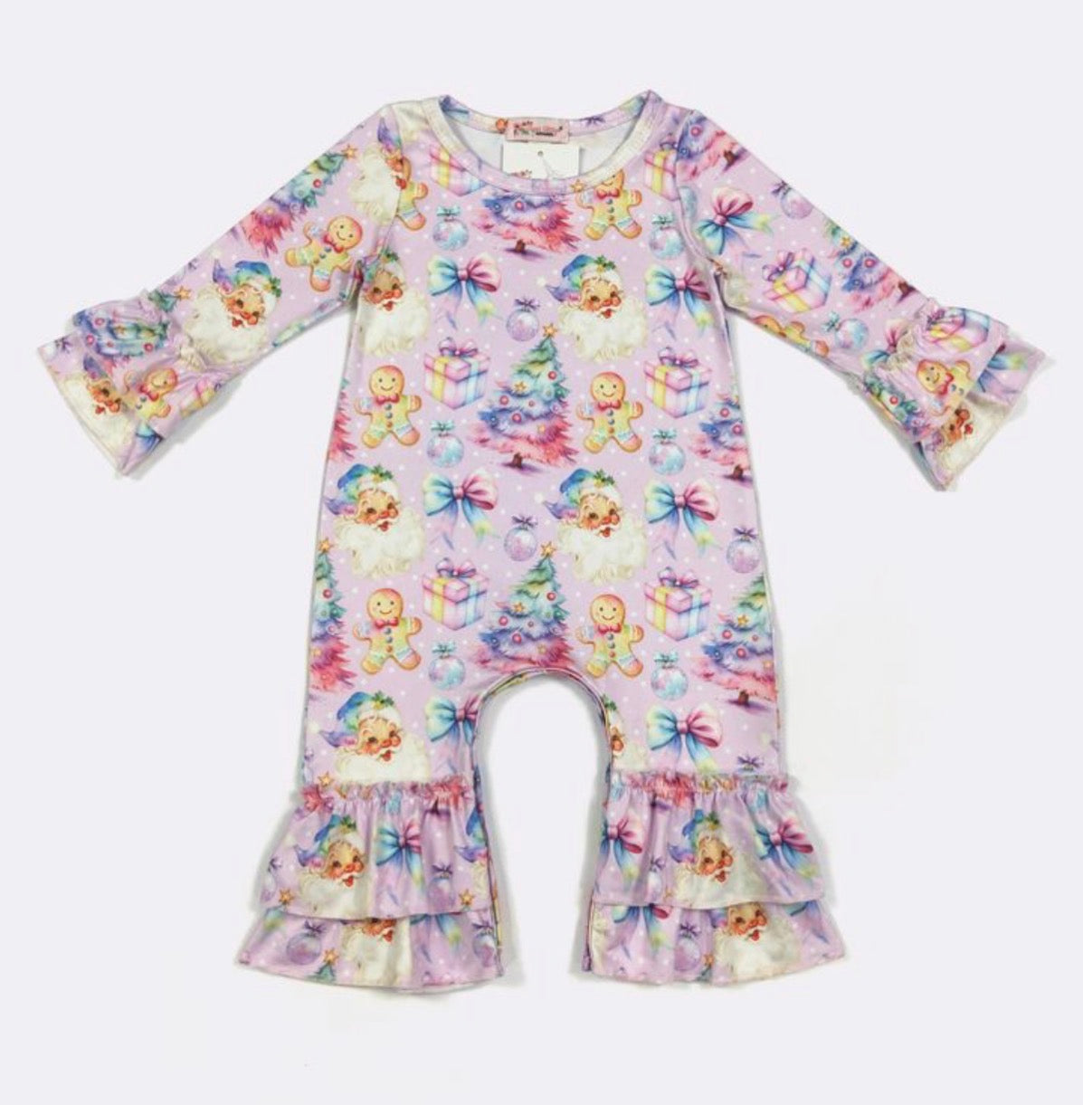 Iridescent Christmas Romper