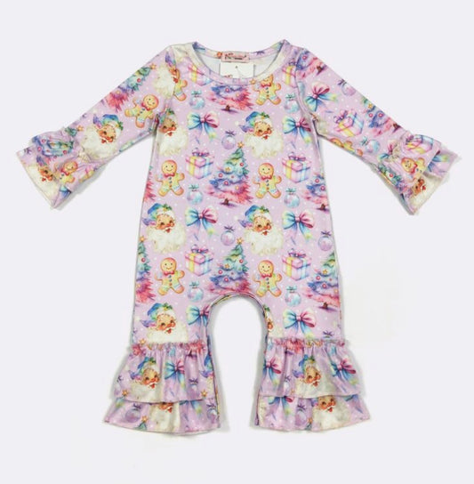 Iridescent Christmas Romper