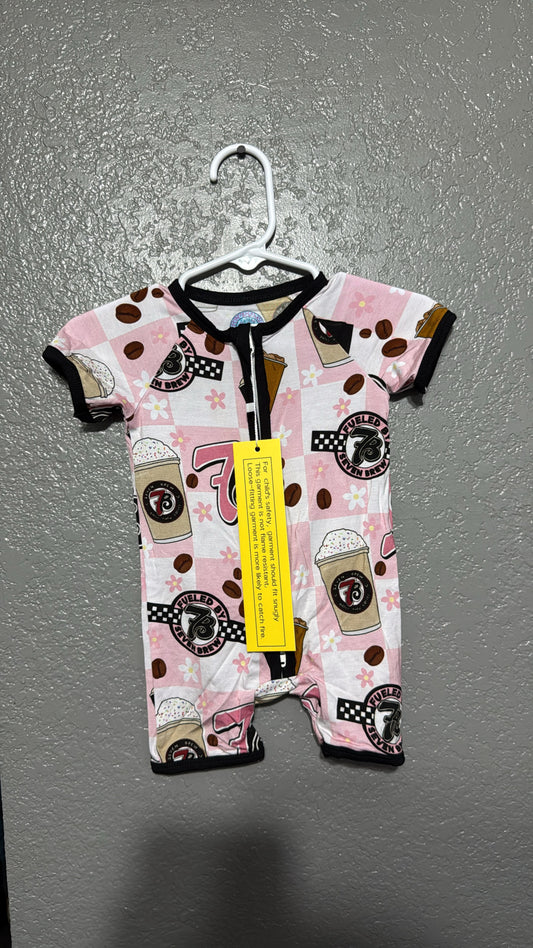 Pink 7B Bamboo Shortie