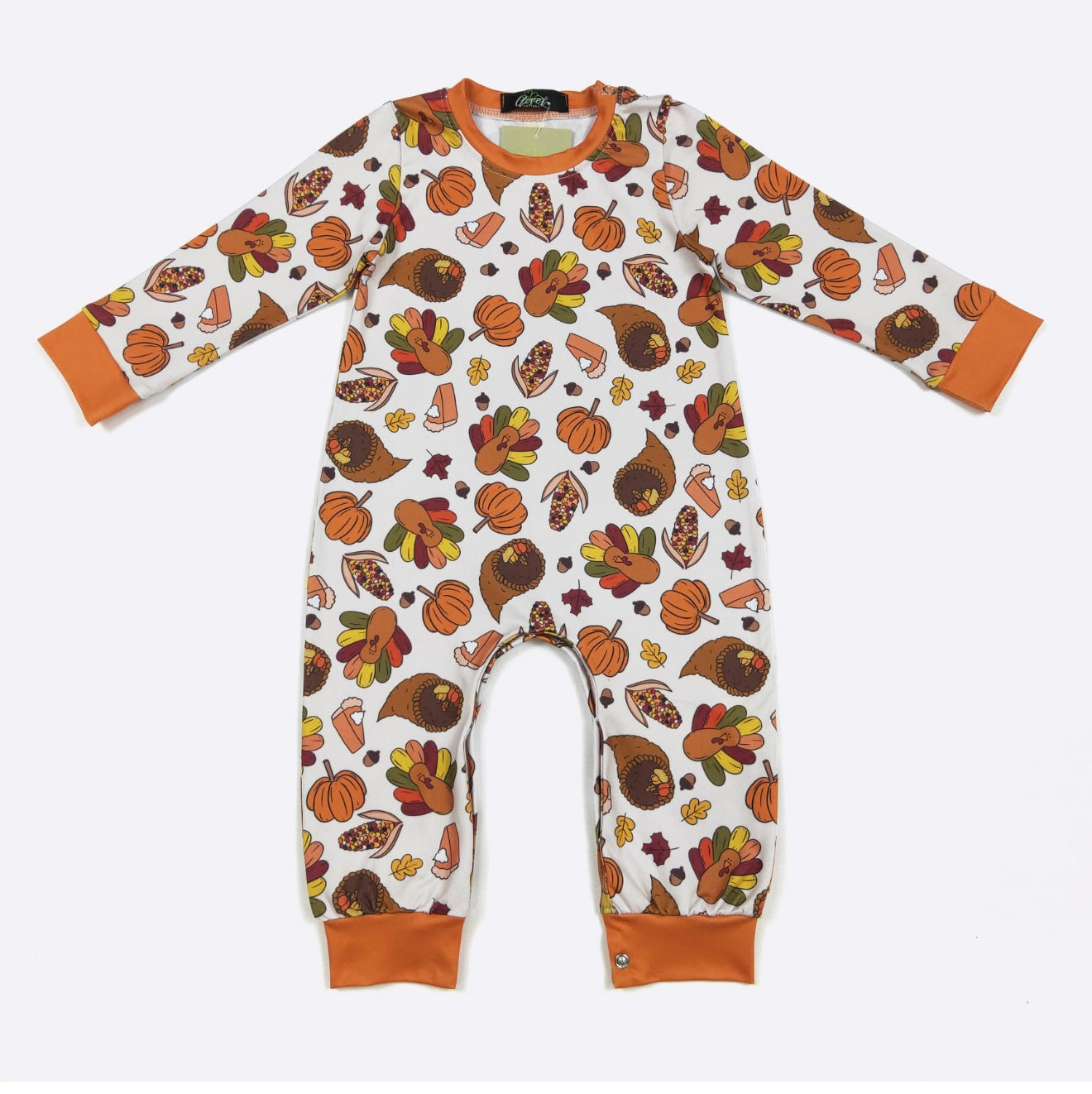 Thanksgiving Boy Romper