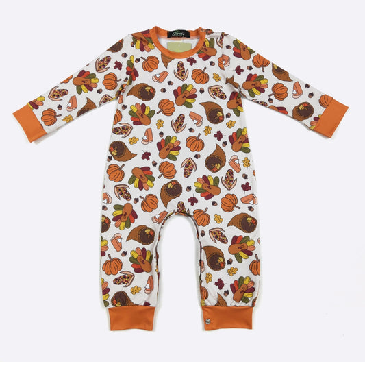 Thanksgiving Boy Romper