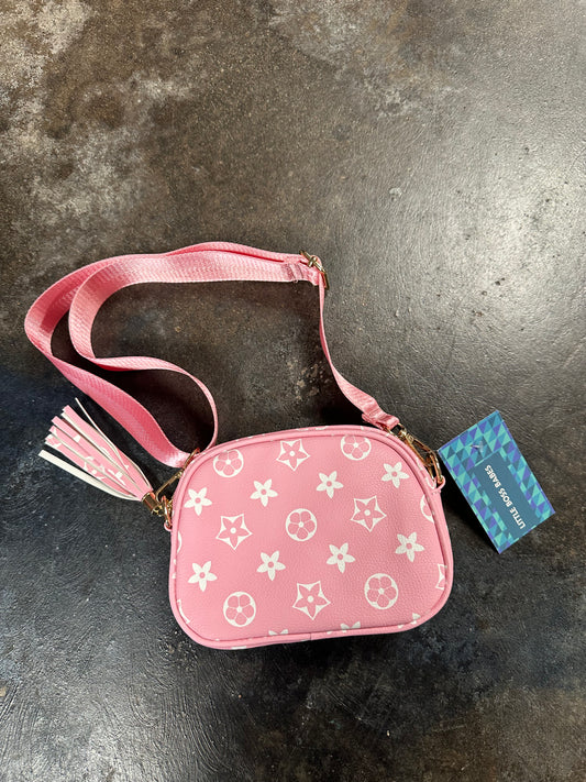 Light pink mini belt bag