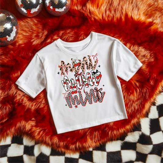 Cherry Mini Stacked Youth Styles