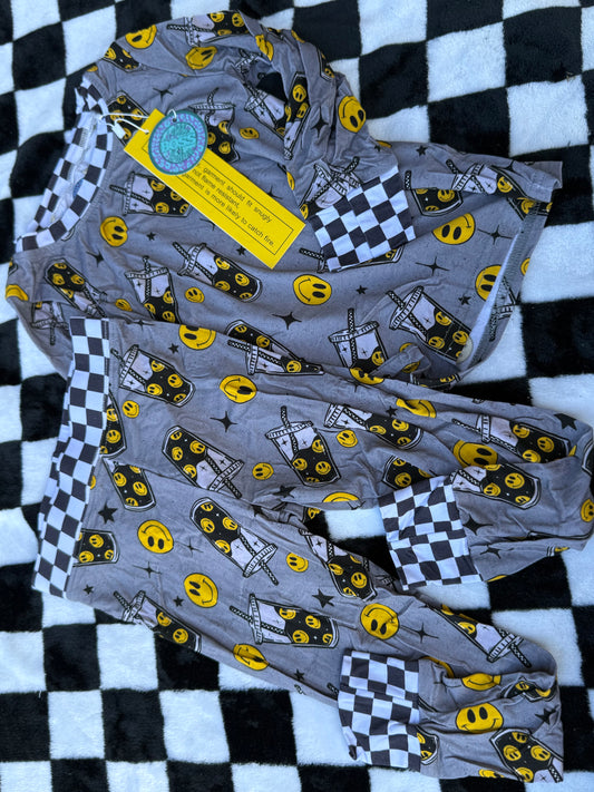 Retro Sips Bamboo Pj Set