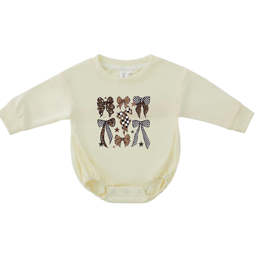 Brown Bows Infant Styles