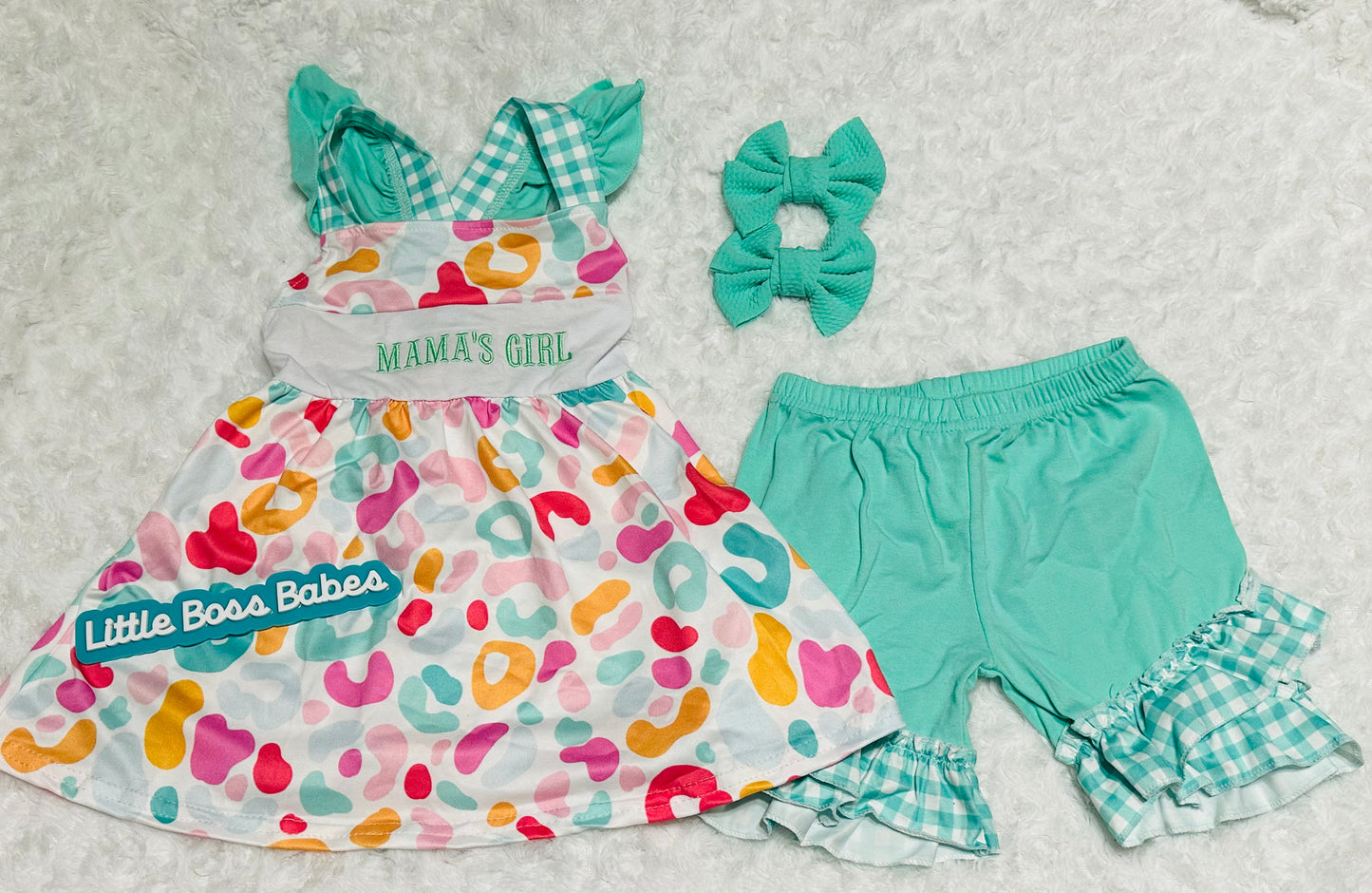 Mama’s Girl Leopard Set