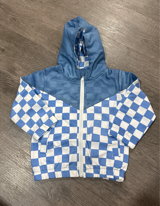 Blue Checkered Jacket