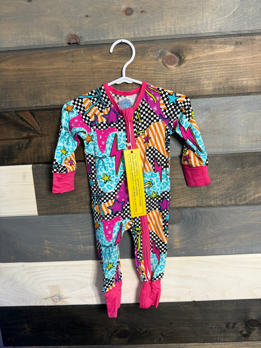 Girly Patchwork Bamboo Sleeper