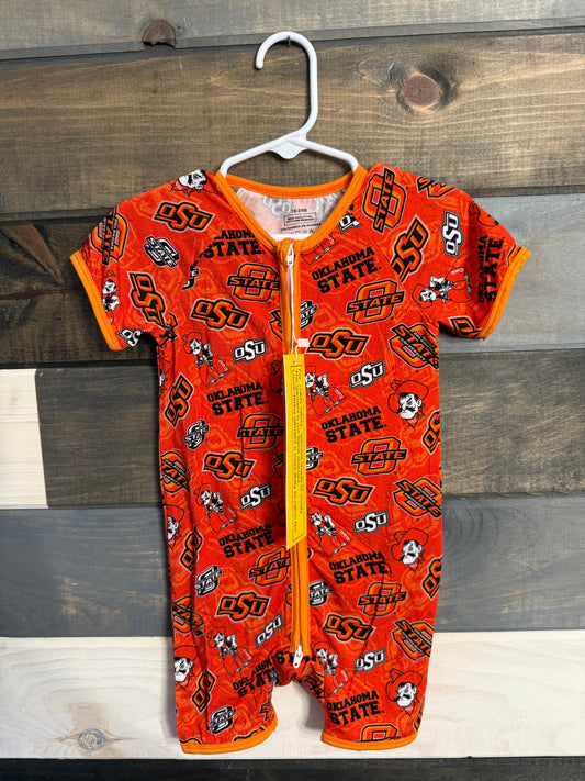 OSU Bamboo Shortie Romper