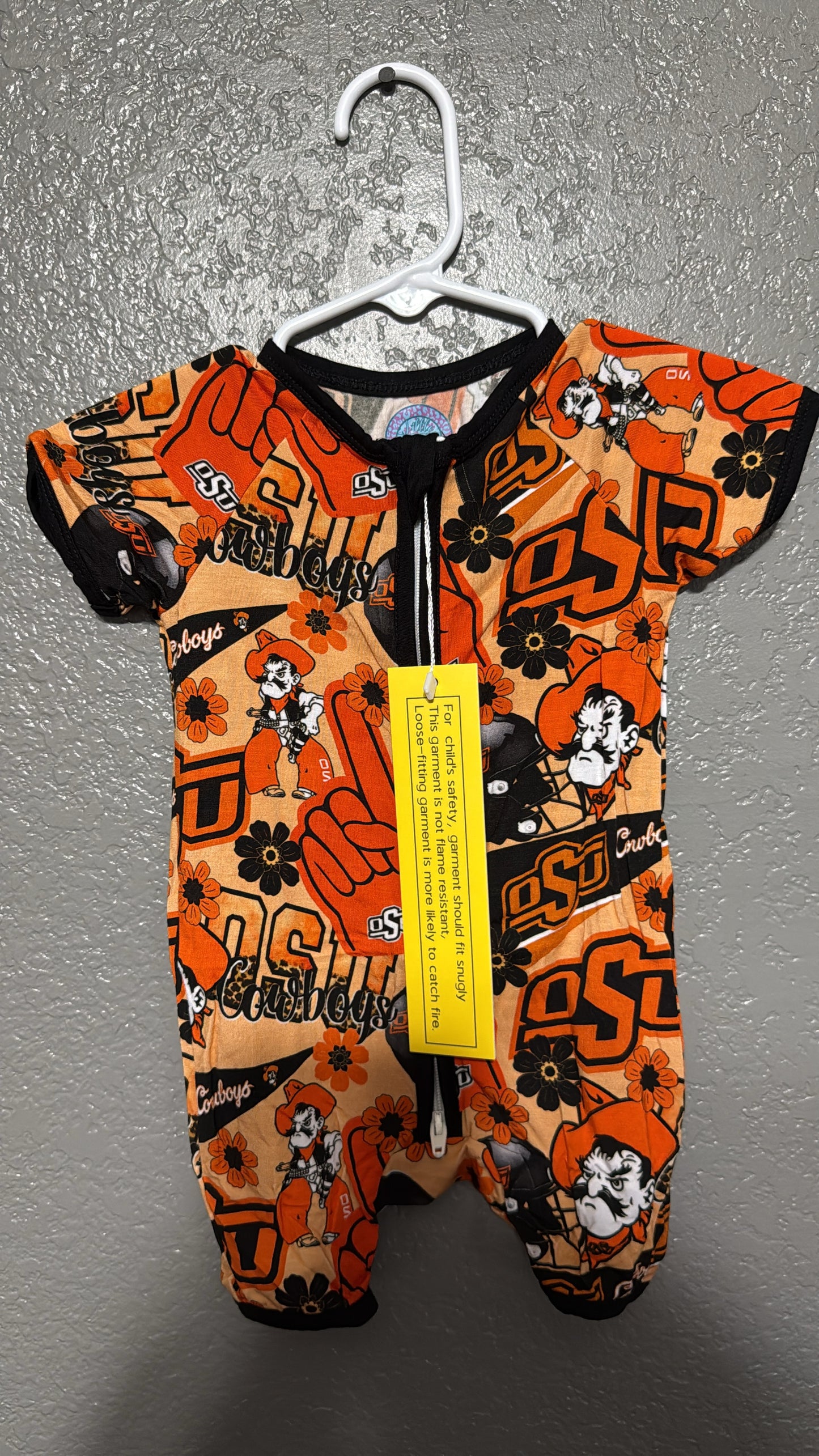 OSU Floral Bamboo Shortie